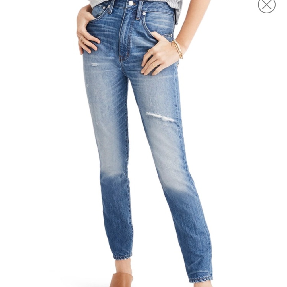 Madewell rigid skinny high waist jeans -  28 NWT